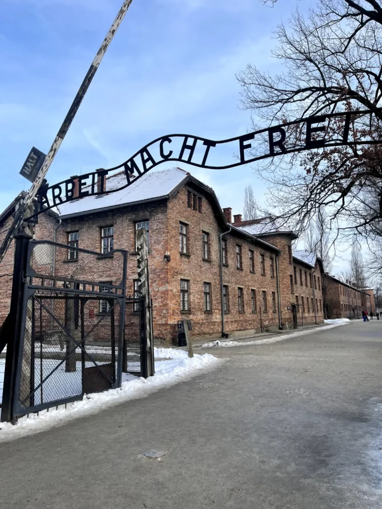 Auschwitz main gate