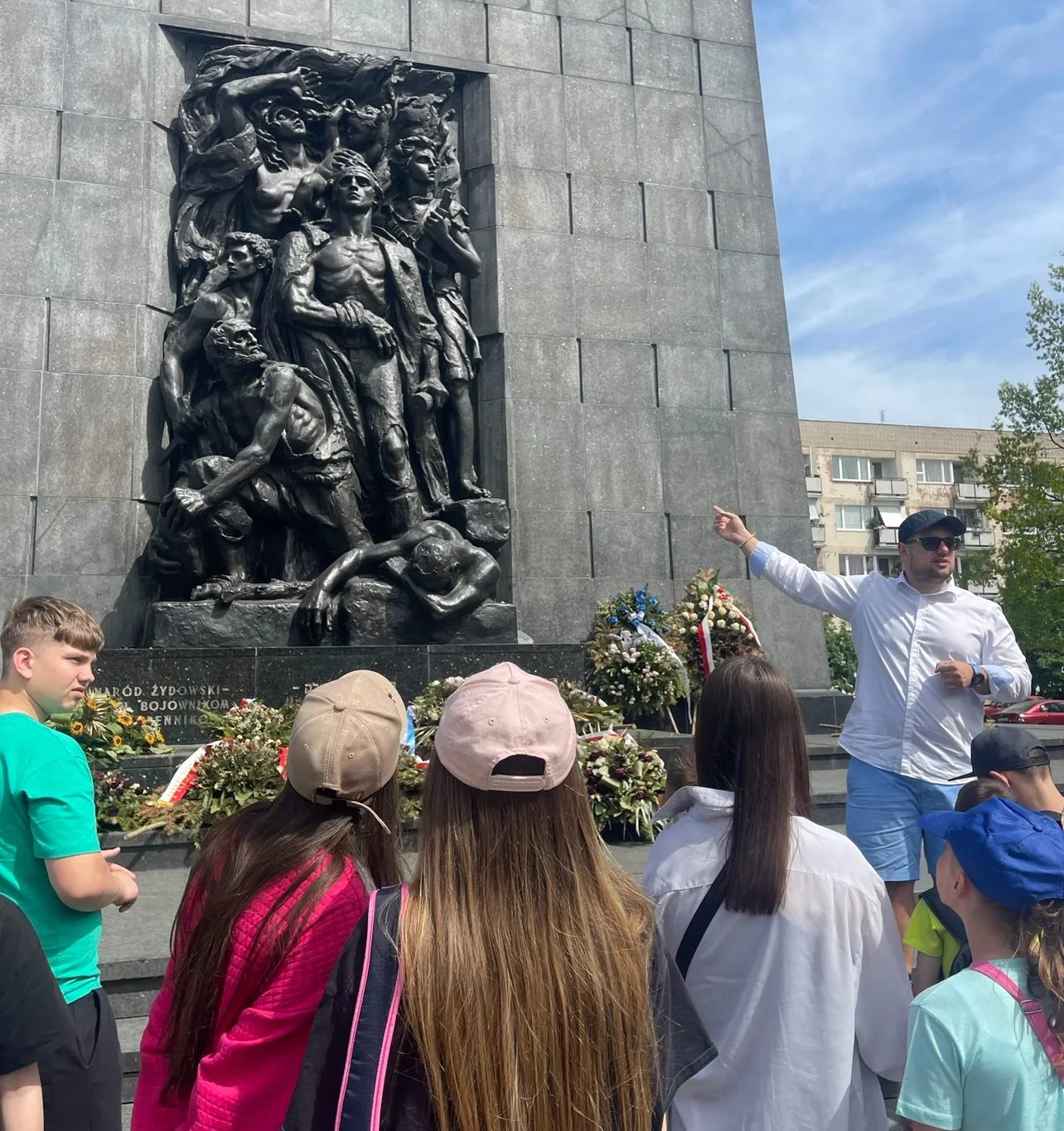 Childrens with guide tour during Camp Brightside activities for children from Ukraine (7)