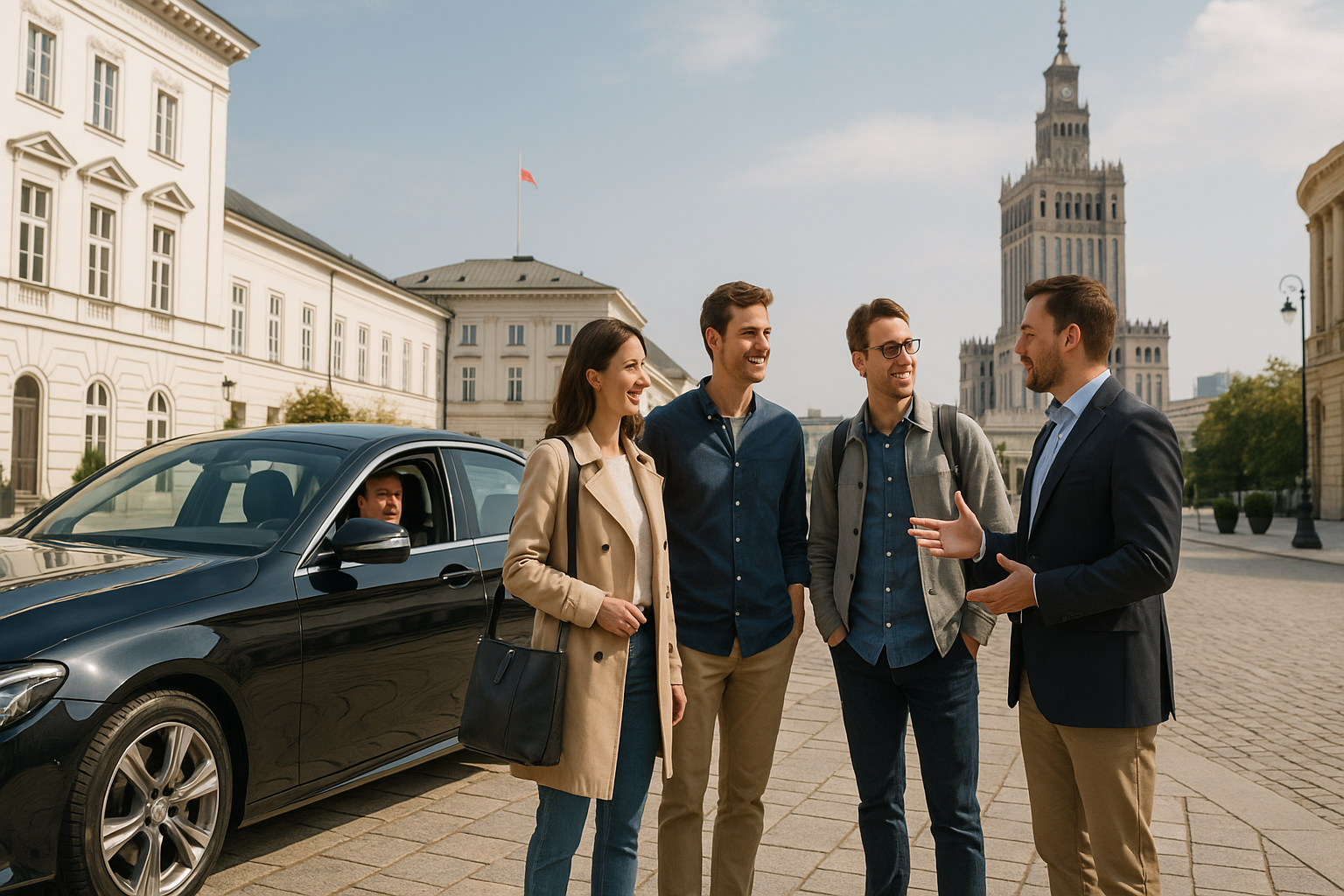 Prywatne zwiedzanie miasta z profesjonalnym kierowcą, lokalnym przewodnikiem i autem premium
